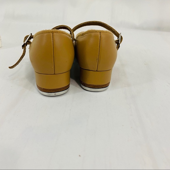 Bloch Tap Shoe Girls MaryJane S0302 Tan - Picture 5 of 10